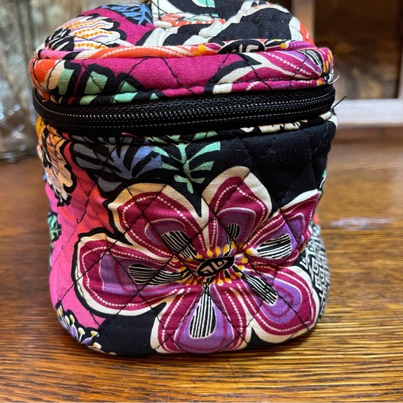 Vera Bradley Kauai Floral Train Case Cosmetic Travel Bag NWT New - Picture 9 of 13